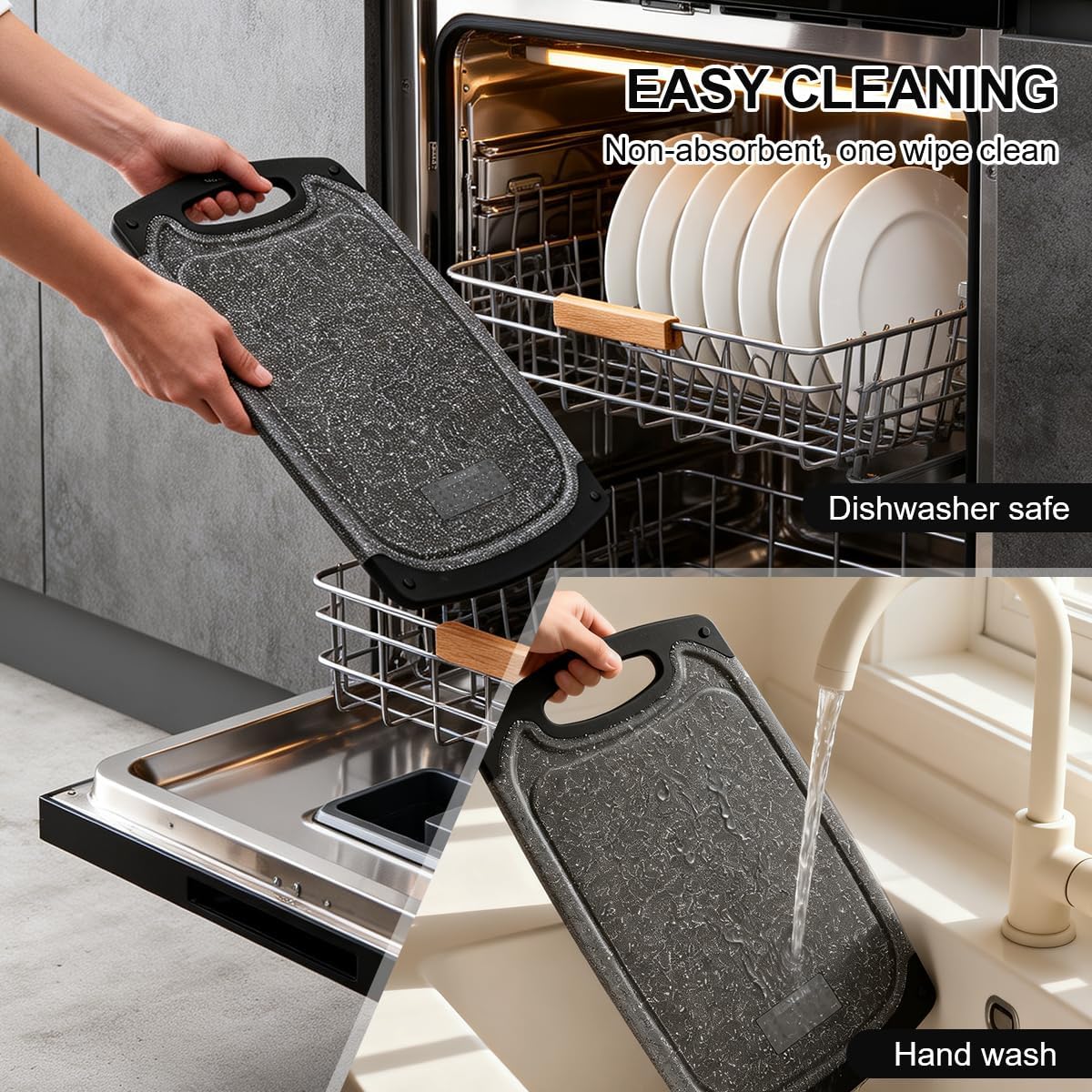 Plastic Cutting Boards Set of 3