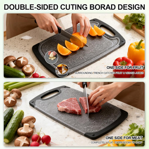 Plastic Cutting Boards Set of 3