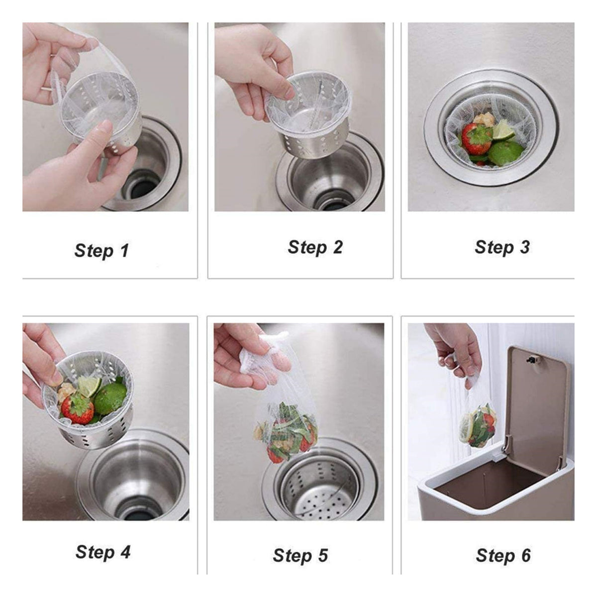 Disposable Sink Strainer Bags