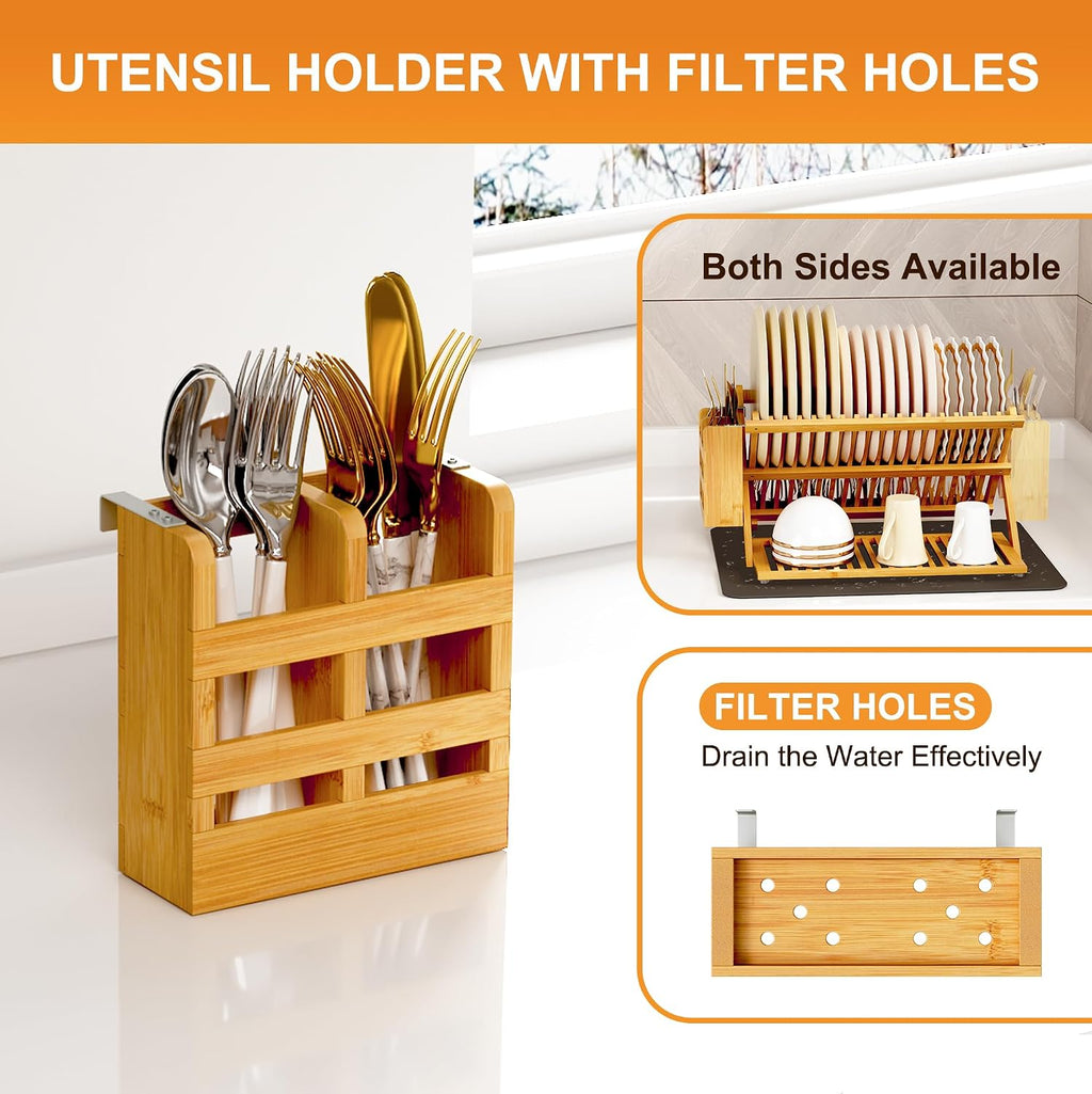 3 Tier Collapsible Dish Rack