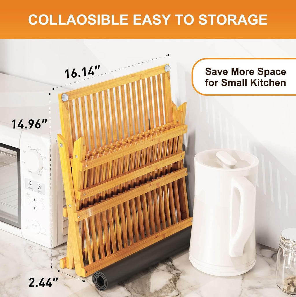 3 Tier Collapsible Dish Rack